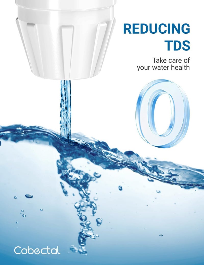 Cobectal Fit for zero Pitcher and Dispenser ZR-001 ZR-004 ZP-006 ZR-017 Water Filter, Multi-Stage Filter System, Reduce Lead, Chromium, and PFOA/PFOS, Pack of 6,by - Image 3